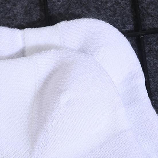 Socks Solid Color Thickening Men Running Football Basketball Short Socks for Sports