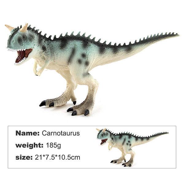 Dinosaur World Simulated Carnotaurus Figure Educational Model Kid Christmas Gift