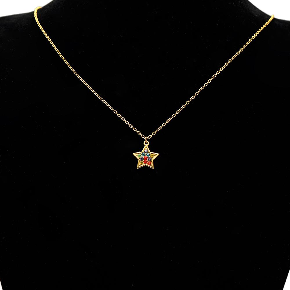 5pcs Stainless Steel Star Snowflake Zirconia Flower Charms for DIY Jewelry Findings Necklace Pendants Bracelet Earrings Making