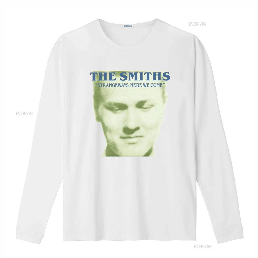 The Smiths Strangeways Here We Come T Shirt Rock Band Print Vintage Washed Streetwear Top For Everyday Wear Graphic Stylish