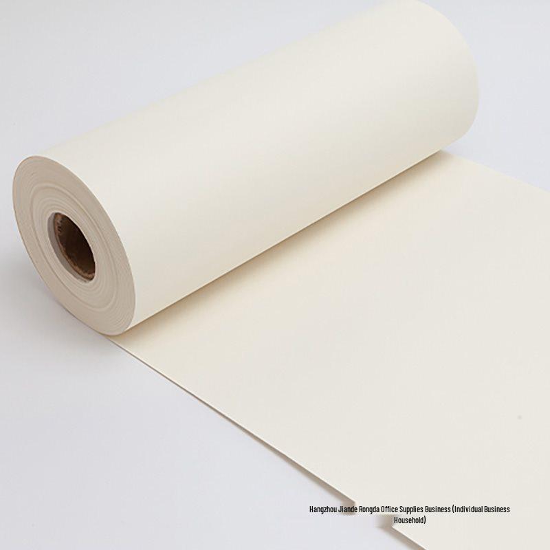 Silný Dlouhý Role Velký Skicovací Kreslicí Papír pro Studenty & Děti - Umění, Akvarel, Gouache, Čmáranice, Velké Bílé Listy