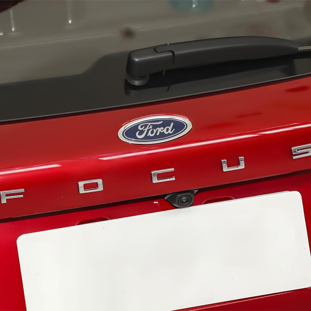 Car ABS 3D Body Sign Badge y101 Letter Sticker Rear Trunk Logo Decoration For Ford Ranger Focus Kuga Mustang MAX Transit Mondeo mk7 8