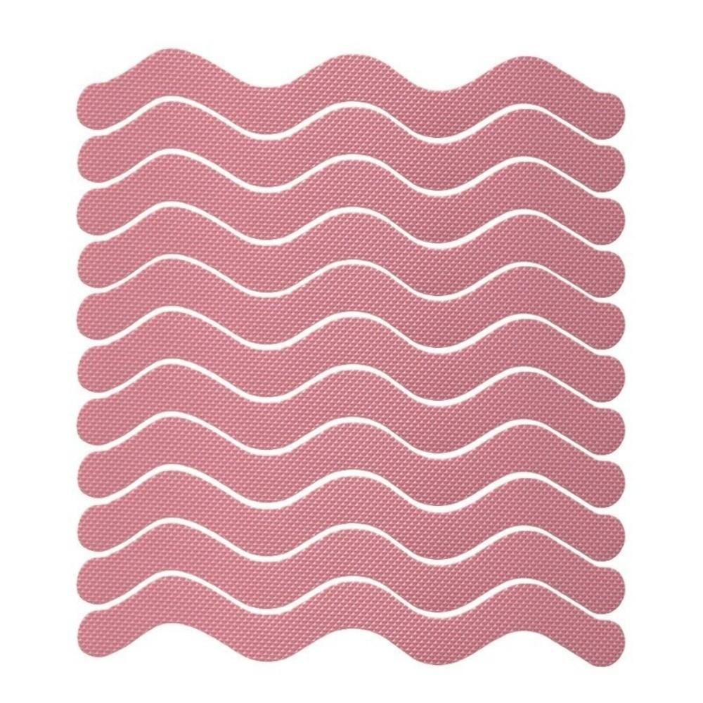 6/12pcs Adhesive Anti-Slip Stickers S-Shaped Design Bathroom Floor Stickers  for Bathtub