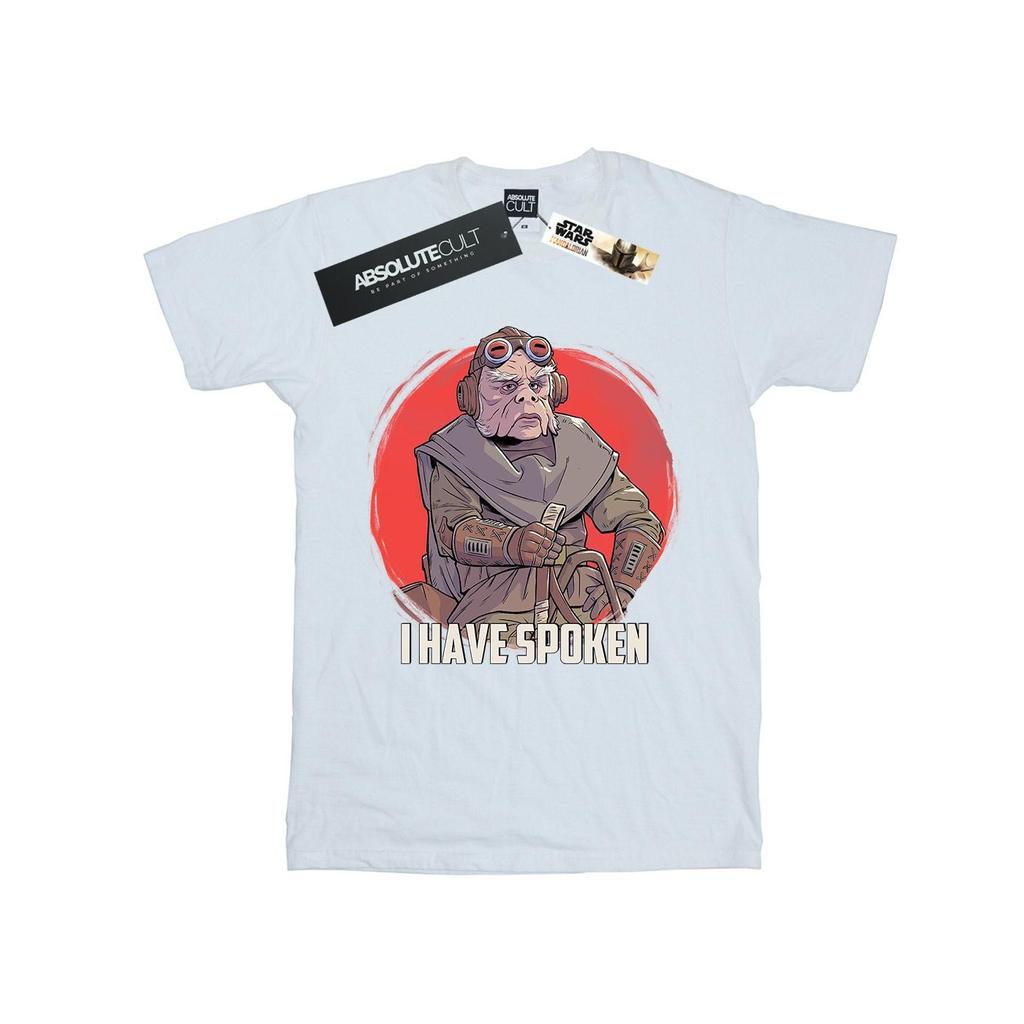 Star Wars Womens/Ladies The Mandalorian I Have Spoken Cotton Boyfriend T-Shirt