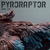 Simulated Prehistoric Creatures Pyroraptor Dinosaur Model Desktop Ornament Animal Collectible Toy Statue Wholesale Surprise Gift
