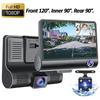 New 1080P Car Driving Recorder 3-channel Video Recorder Rear View Camera Car DVR Car Black Box Accessories High-definition Reversing Video