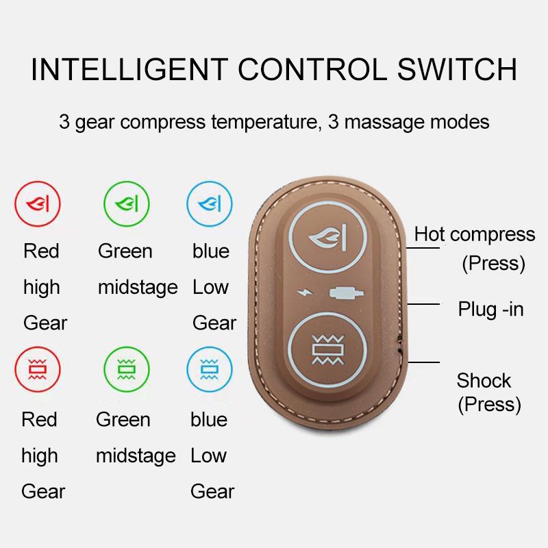 Waist Pillow Bed Sleeping Waist Protection Pad Electric Massage Lying Flat Waist Pain Waist Support Heating Vibrating Sleep Pad