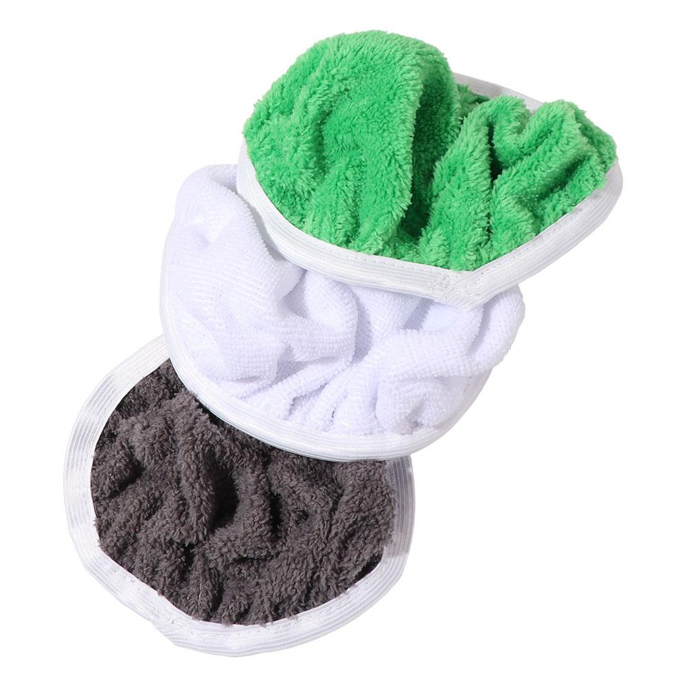 6Pcs Reusable Microfiber Mop Cloth Washable Mop Replacement Cloth Household