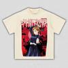 JUJUTSU KAISEN Kugisaki Nobara Anime Printing T-shirt Men's Clothing Women's 2026 Summer New Harajuku Cotton T Shirt