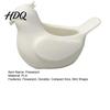 Modern Minimalist Planter Bird Shape Flowerpot Handheld Size Durable PLA Flower Pot Healing Style Home Decor 3D Printed Creative Planter for Office