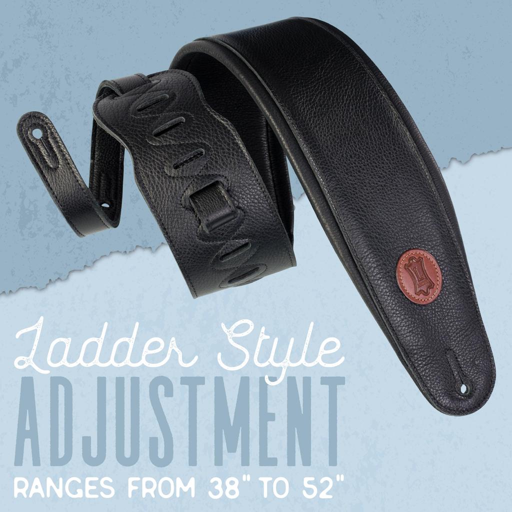 Guitar Strap LEVY'S MSS2-4-BLK
