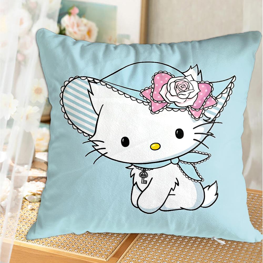 Kawaii C-Charmmy Kittyes Cushions For Decorative Sofa Cushion Covers Room Decorating Items Gifts Decoration Home