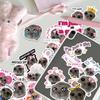 56-Piece Sad Hamster Meme Sticker Set for DIY Phone Cases & Laptops