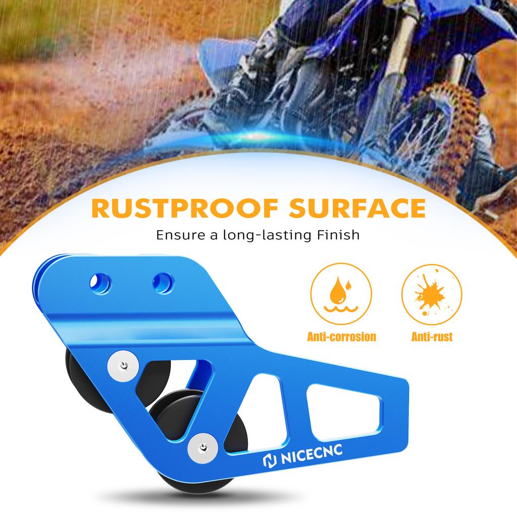 NICECNC For Yamaha YZ85 YZ 85 2003-2018 2017 2016 2015 2014 2013 2012 Motorcycle Chain Guard Sprocket Cover Protector Aluminum