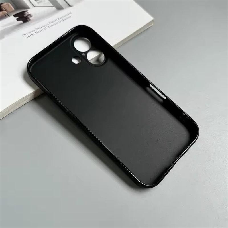Luxury Full Black Silicone Matte Phone Case For iphone 16 15 14 13 12 11 Pro Max 16 15 16E Back Cover TPU Soft Case