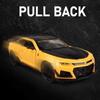 Scale 1:24 Camaro Camry Miniature Toy Car Model Alloy Diecast Doors Opend Pull Back Sports Cars Toys Office Table Ornament