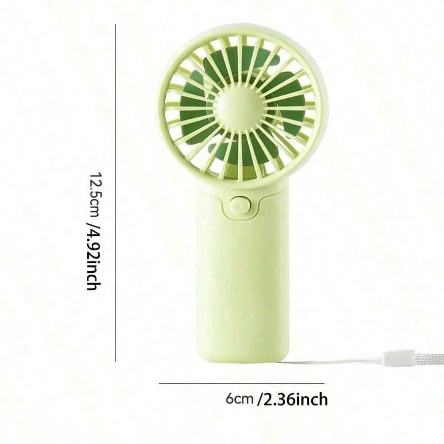 

2025 Latest Portable Fan, 1pcs Mini Portable Fan, Lightweight Handheld Fan - Ideal For Office, Outdoor, Traveling And Camping разноцветный