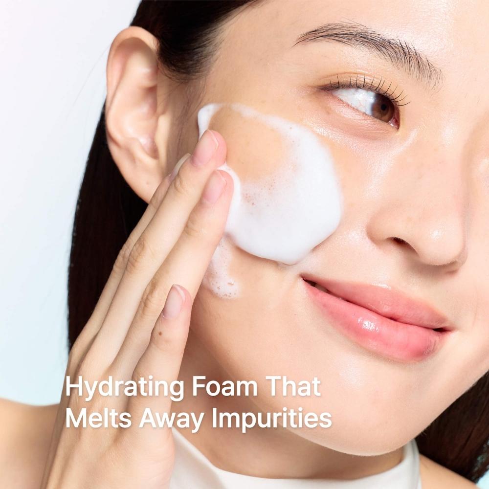 Rejuran Moisture Bubble Cleansing Water C Pdrn  Hydrating faCe Cleanser 5.07 Fl.oz.