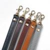 120cm Leder Schultertaschen Riemen Zubehör DIY Umhängetasche Verstellbar PU Tasche Gürtel Riemen Schwarzer Handtaschenriemen Silber Goldene Schnalle