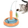Elektronisches Katzenspielzeug Lustige Katzenspielzeuge Katzenfeder-Teaser Multifunktionales Indoor-Katzenspielzeug Interaktives Spielzeug Wiederverwendbar Elektrisches Kätzchen Spielen