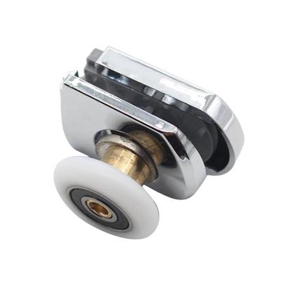 DIY Replacement Shower Rollers Zinc Alloy Single Wheel Pulleys Sliding Glass Door Accessories for Bathroom