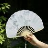 New Chinese Style Folding Fan Vintage Handheld Fan Creative Shell Shape Fan  Photography