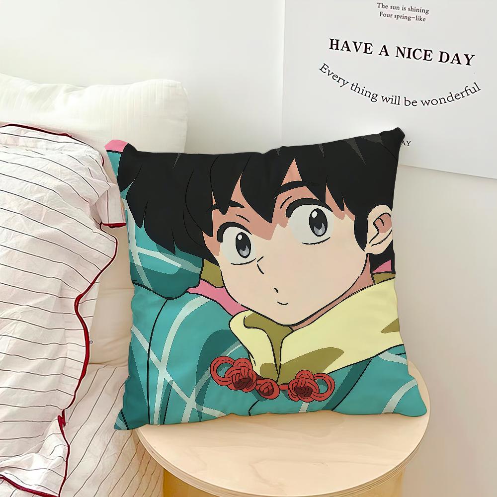 art manga rRanmas AAkane Tendo soft pillowcase for Sofa Home Living Room bedside Decor pillow cover Gift Party hogar