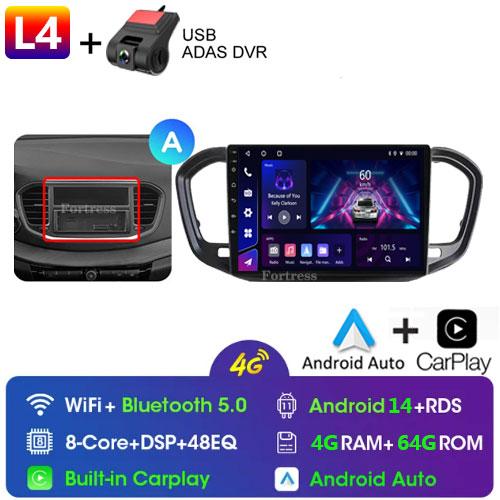 Fortress  For LADA Vesta NG 2025 Car Radio Multimedia Video Player Navigation stereo GPS Android 13 No 2din 2 din dvd