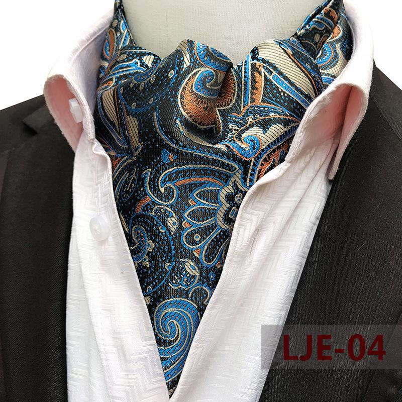 Tie Fashion Large Pattern Scarf Tie Men'S Scarf