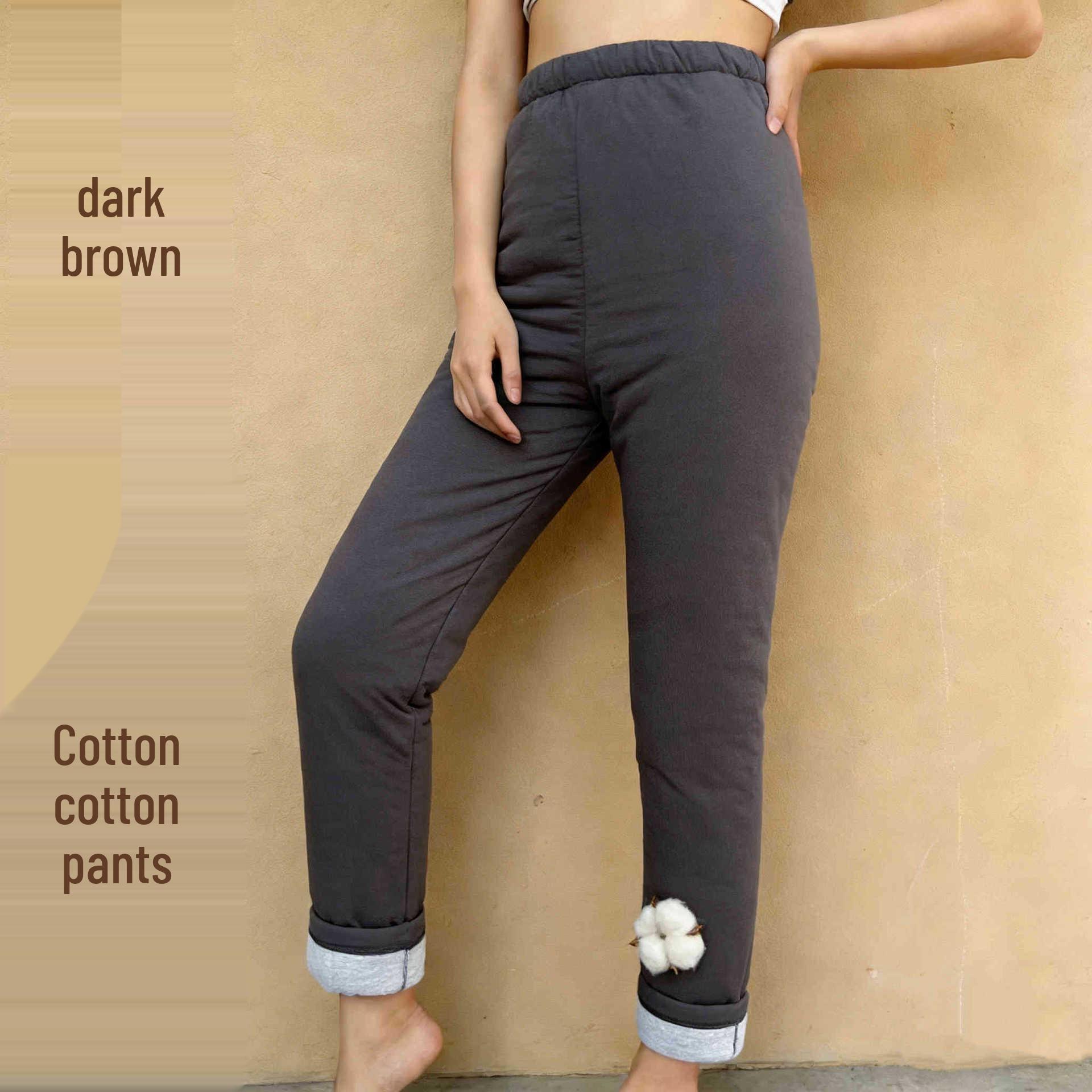 

Women s Thickened Pure Cotton Winter Pants: Warm, Health-Focused Wear for Middle-Aged and Elderly XXL (135-150 pounds)