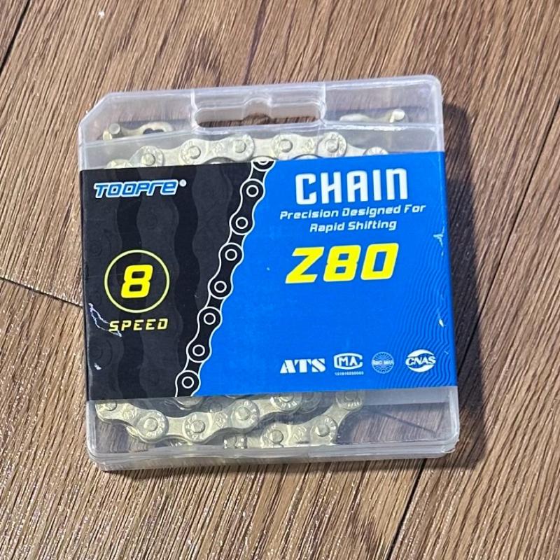 6-7-8S-Z80 116L Catena Bici Oro Bici da Strada Montagna Catena Oro Con Maglia Rapida Catena Resistente Professionale Antiruggine