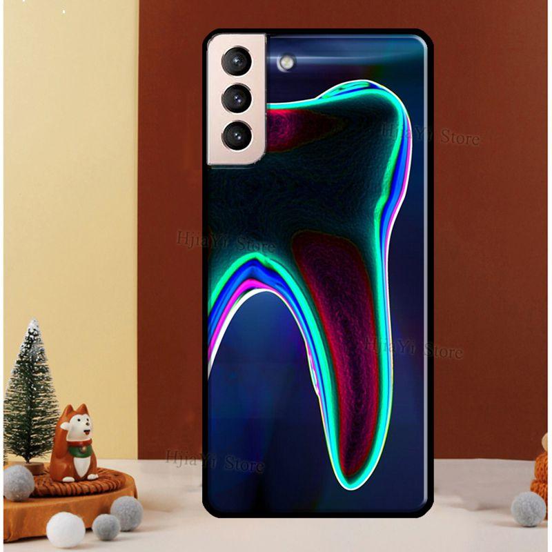 Zahnarzt Zahnmedizinischer Zahn Krankenschwester Handyhülle Für Samsung Galaxy S22 S21 Ultra Note 20 Note 10 S8 S9 S10 Plus S20 FE Hülle