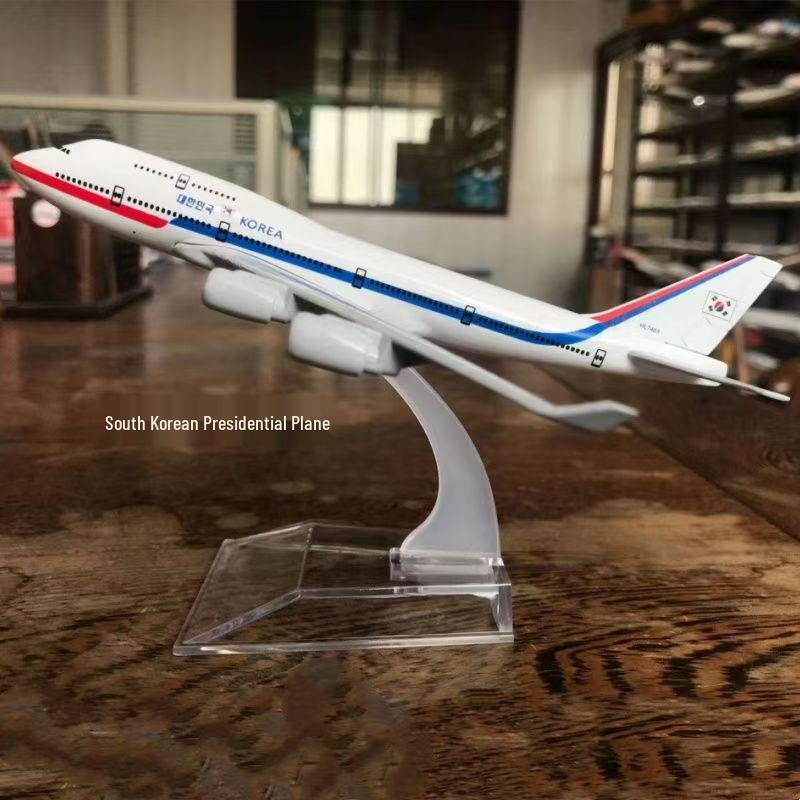Presidential Aircraft Alloy Models: ATR FK50, C919, A350, B747, A320, A330, A380