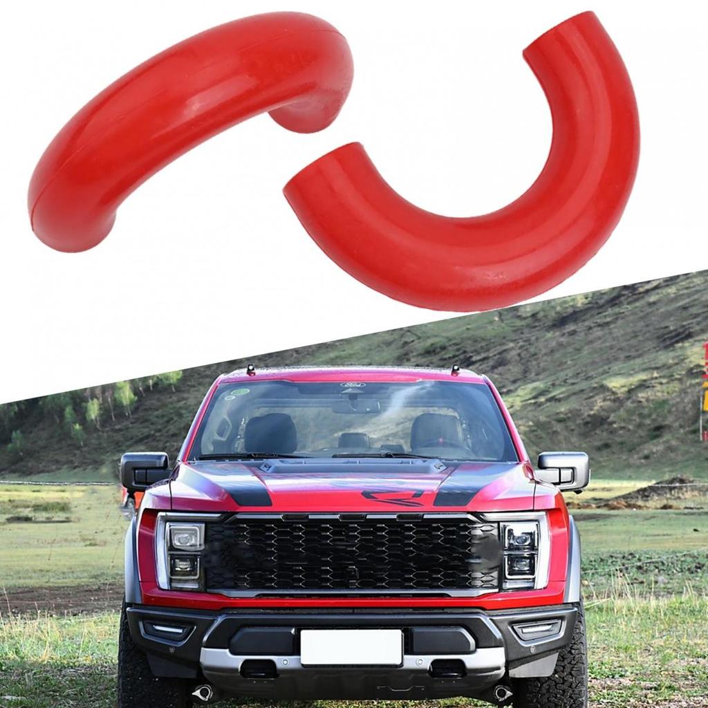 Rote Abschlepphakenabdeckungen Set Speziell für Ford Für F150 Modelle