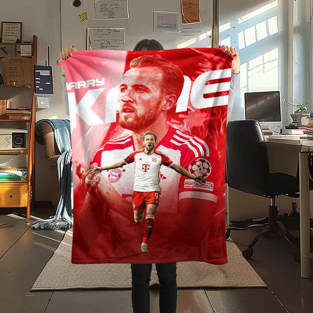 

Bayern Print FlAannel Blanket, High quality Comfortable for All Seasons, Home Decor, Warmth and Comfort 80cm x 120cm