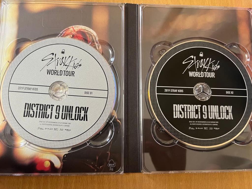 [USED] Final Price Drop Stray Kids District 9 Unlock Blu-ray