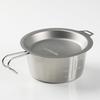 Captain Stag Outdoor Dish Lid Plate, 13cm, Lightweight Titanium, Made In Japan, Tsubame-Sanjo, UH-4507