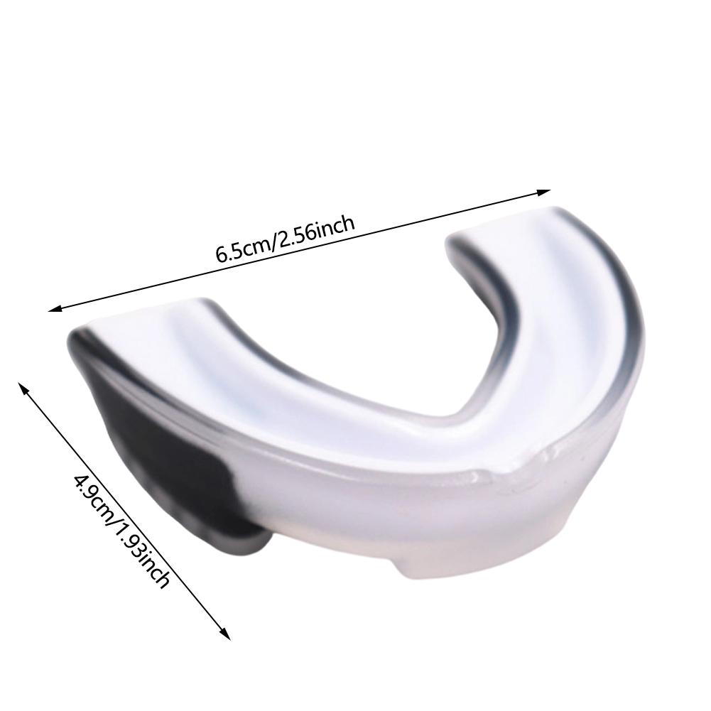 Sports Boxing Mouth Guard Teeth with Box Protector Taekwondo Sanda Rugby MMA Karate Basketball Trainer Braces Mouth Guard