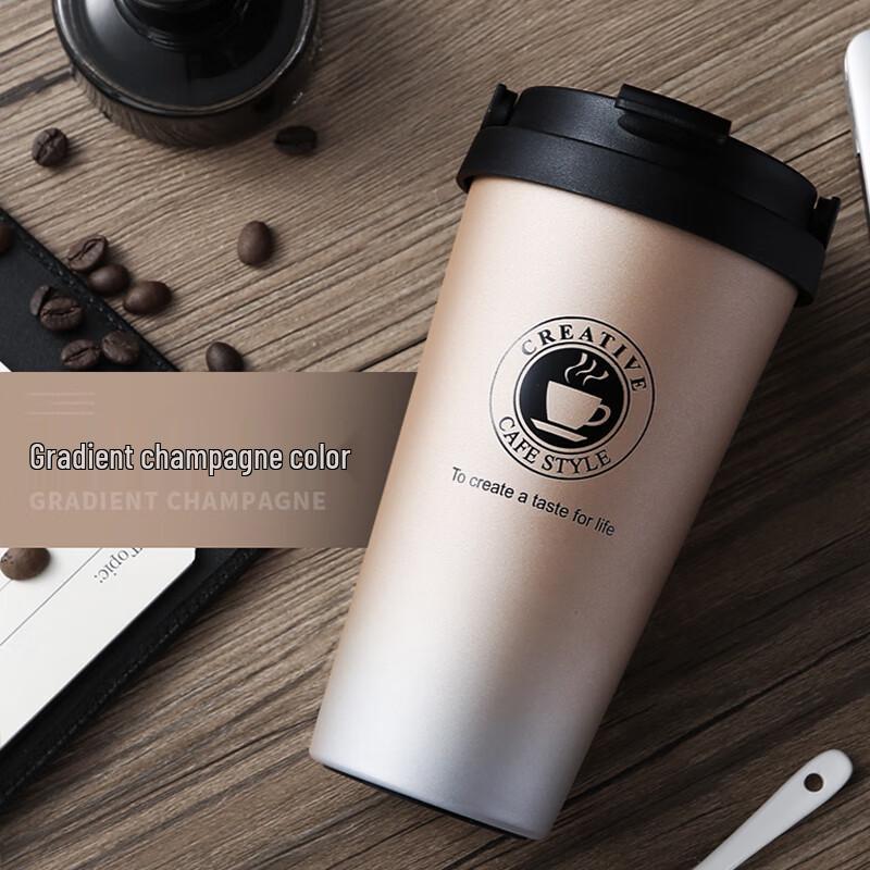 

Jingxun Double-Layer 304 Stainless Steel Insulated Coffee Mug