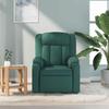 Massage Chair Dark Green Fabric