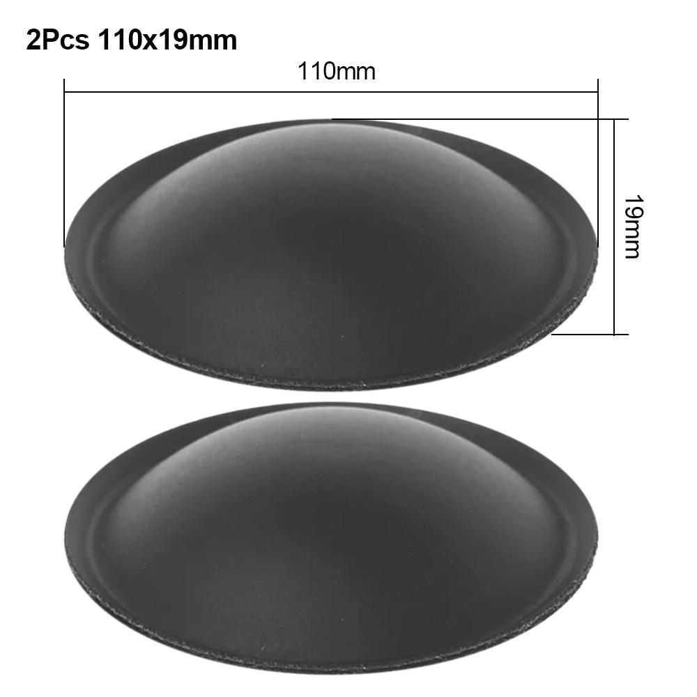 1Pcs Durable 30-150mm Speaker Dust Cap Woofer Black Cone Cover PP Matte Audio Speaker Protector Speaker Accessories