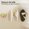 UFORU Dopamine Style Sucker Slipper Rack – No-Drill Bathroom Wall Mount with Drainage | Multi-Scene Storage