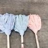 Coral Fleece Mop with Wooden Handle
