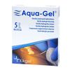 Aqua-Gel Sterile Hydrogel Dressing 5.5cm x 11cm For Wound and Burn Treatment 5 Pcs