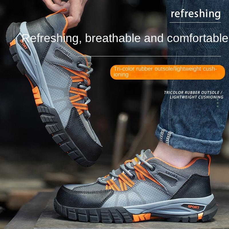 Labor Insurance Shoes, Steel Baotou Anti-smashing, Anti-piercing and Wear-resistant Construction Site Safety Protection Work