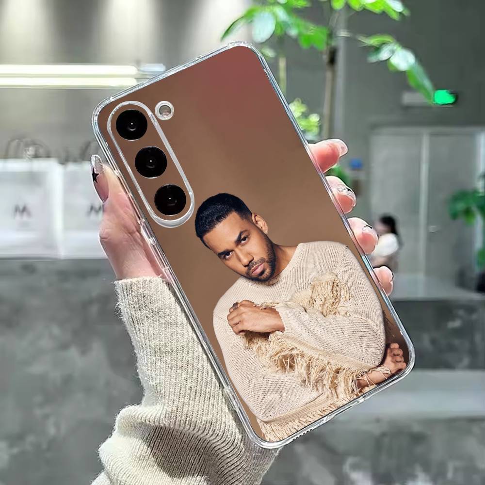 Singer Romeo Santos Phone Case For Samsung Galaxy A91,80,73,72 ,71,53,52,32 ,31,22,21s,20,Transparent Case Samsung a40