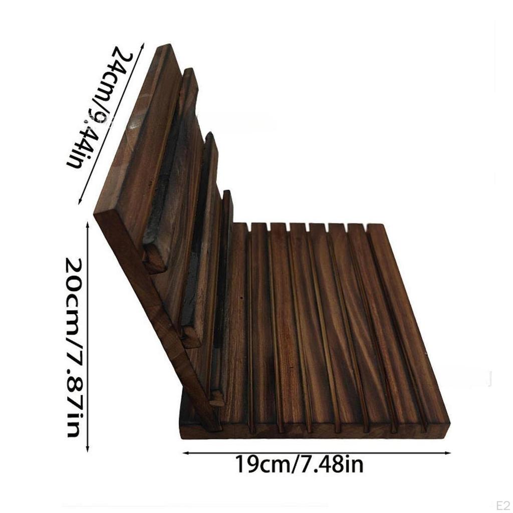 Keepsake Display Stand Wooden Holder Organizer Storage Box Heavy Duty Table Top