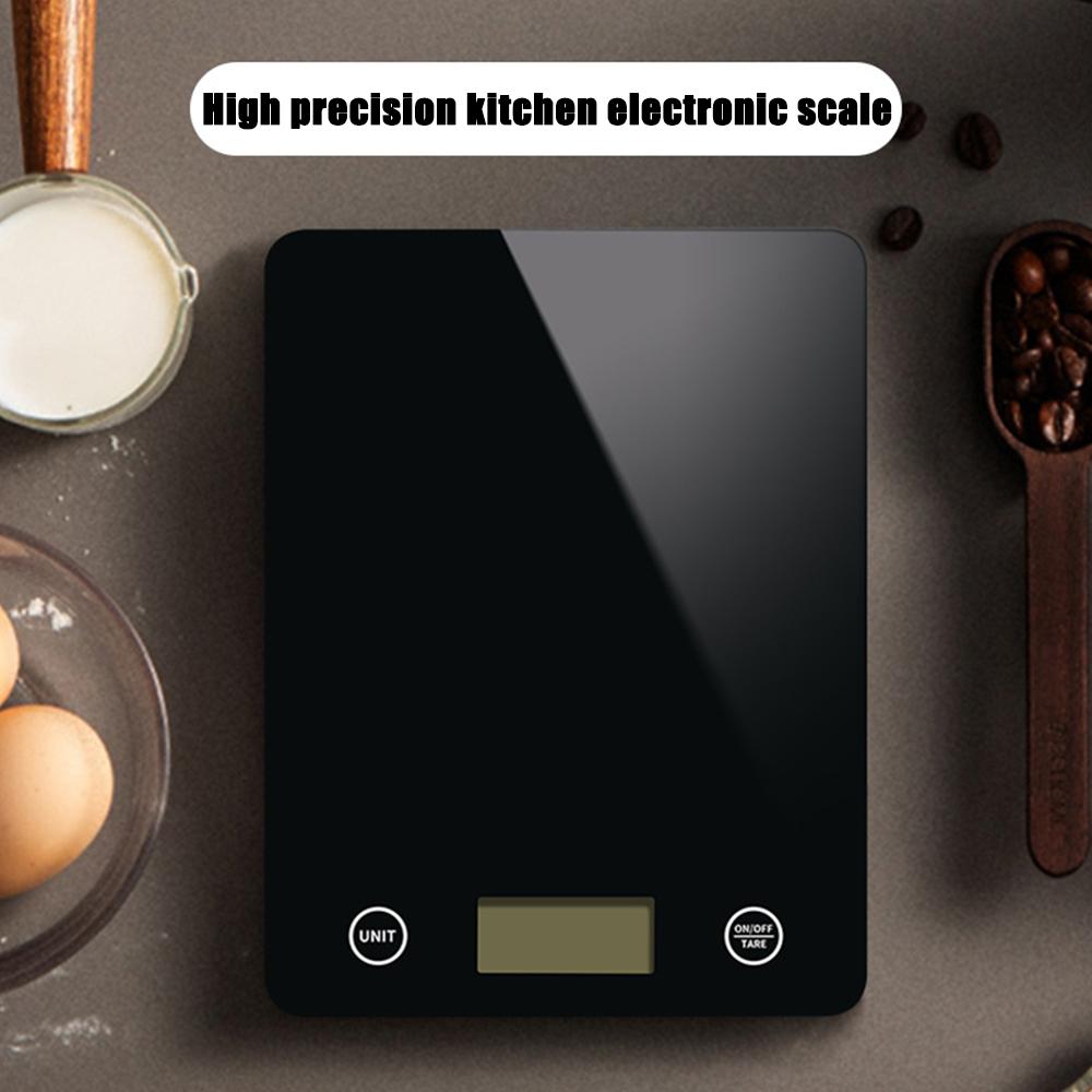 Kitchen Baking Electronic Scale Household Waterproof Touch Screen Digital Food Scale With Lcd Display