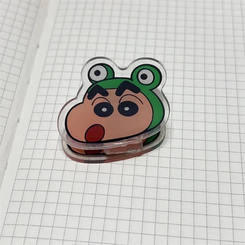 Crayon Shin-chan Double-Sided Cartoon Paper Clip Memo Storage 