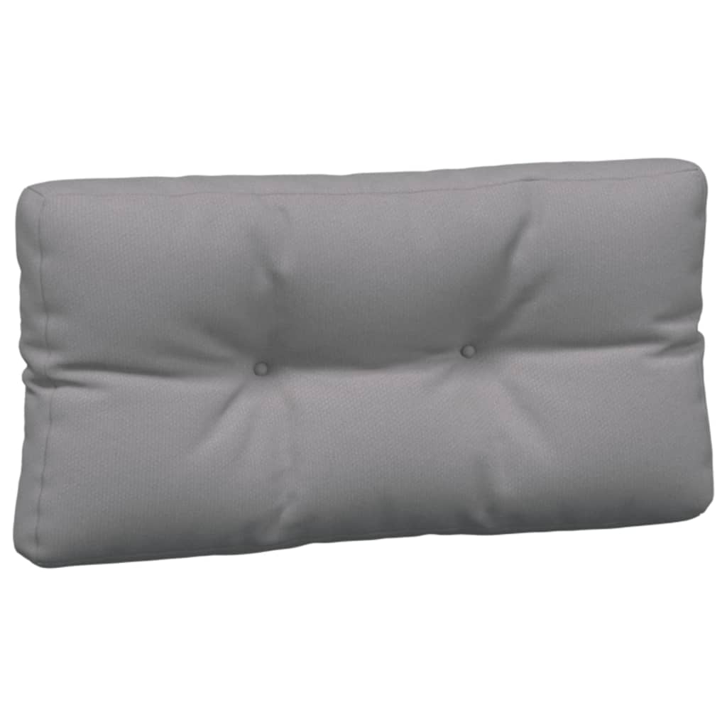 5 Piece Pallet Cushions Gray Fabric